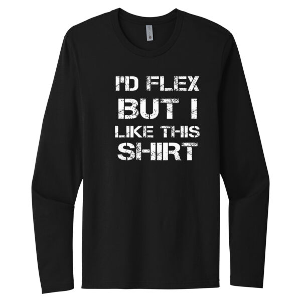 Flex - Unisex Premium Cotton Long Sleeve T-Shirt Thumbnail