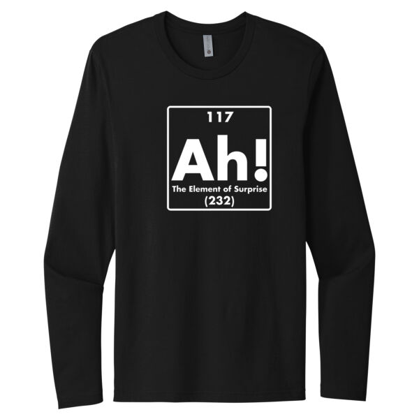 Element Of Surprise - Unisex Premium Cotton Long Sleeve T-Shirt Thumbnail