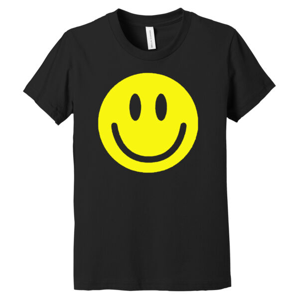 Smiley Face - Youth Jersey Short Sleeve Tee Thumbnail