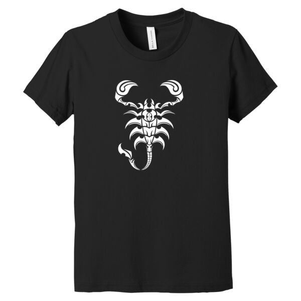Scorpion White - Youth Jersey Short Sleeve Tee Thumbnail