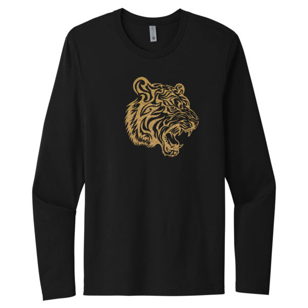 Tiger Gold - Unisex Premium Cotton Long Sleeve T-Shirt Thumbnail