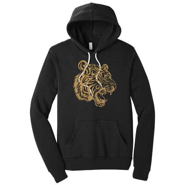 Tiger Gold - Unisex Premium Fleece Hooded Sweatshirt Thumbnail