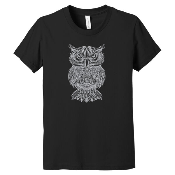 Owl Silver - Youth Jersey Short Sleeve Tee Thumbnail