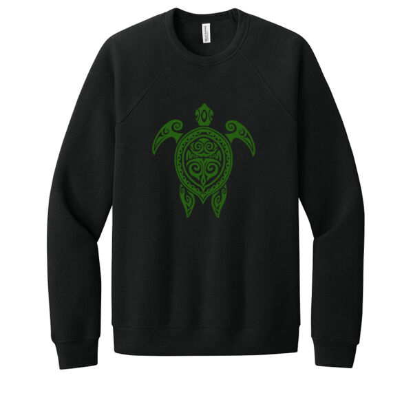 Turtle Green - Unisex Premium Fleece Crew Sweatshirt Thumbnail