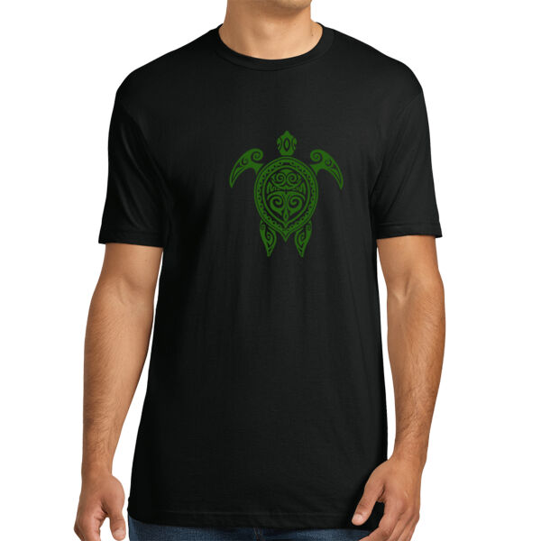Turtle Green - Unisex Premium Cotton T-Shirt Thumbnail