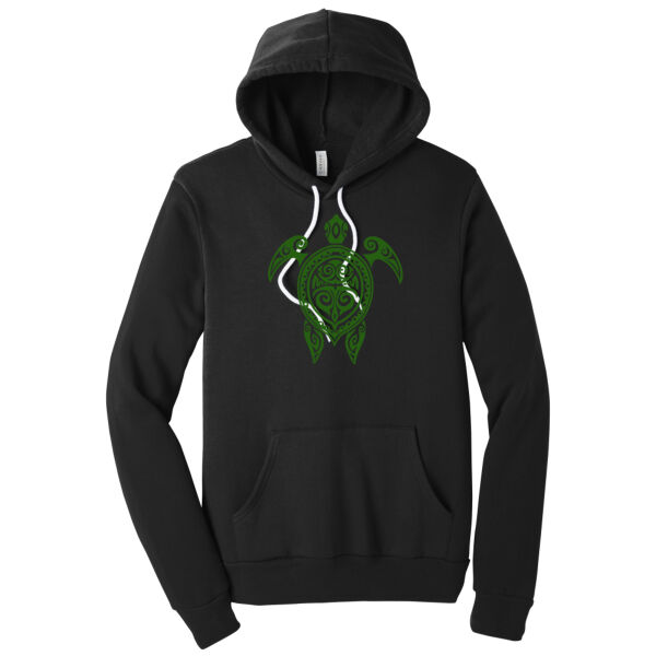 Turtle Green - Unisex Premium Fleece Hooded Sweatshirt Thumbnail