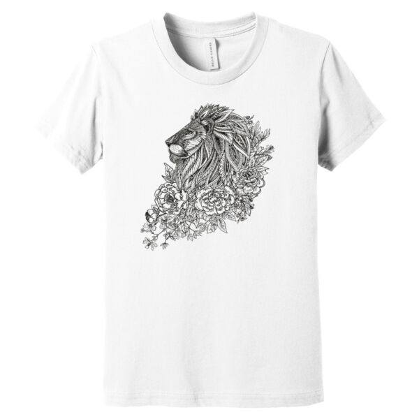 Lion Black - Youth Jersey Short Sleeve Tee Thumbnail