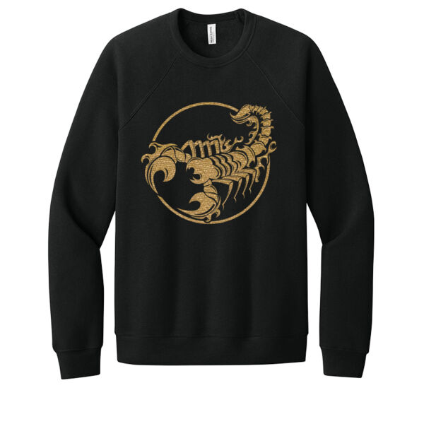 Scorpion 2 Gold - Unisex Premium Fleece Crew Sweatshirt Thumbnail