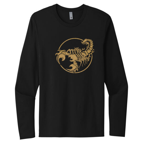 Scorpion 2 Gold - Unisex Premium Cotton Long Sleeve T-Shirt Thumbnail