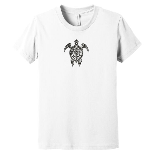 Turtle Black - Youth Jersey Short Sleeve Tee Thumbnail