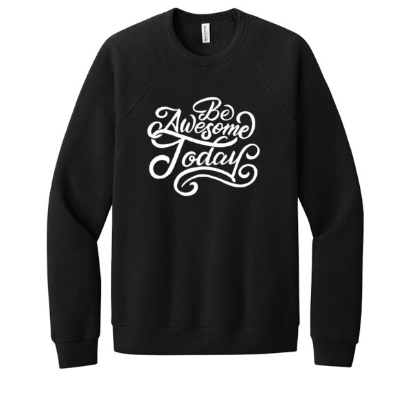 Be Awesome Today - Unisex Premium Fleece Crew Sweatshirt Thumbnail