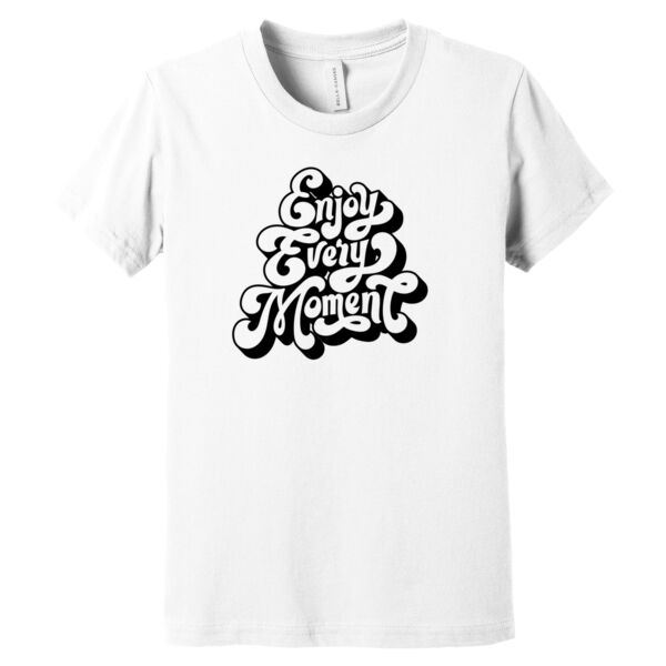 Enjoy Every Moment White - Youth Jersey Short Sleeve Tee Thumbnail