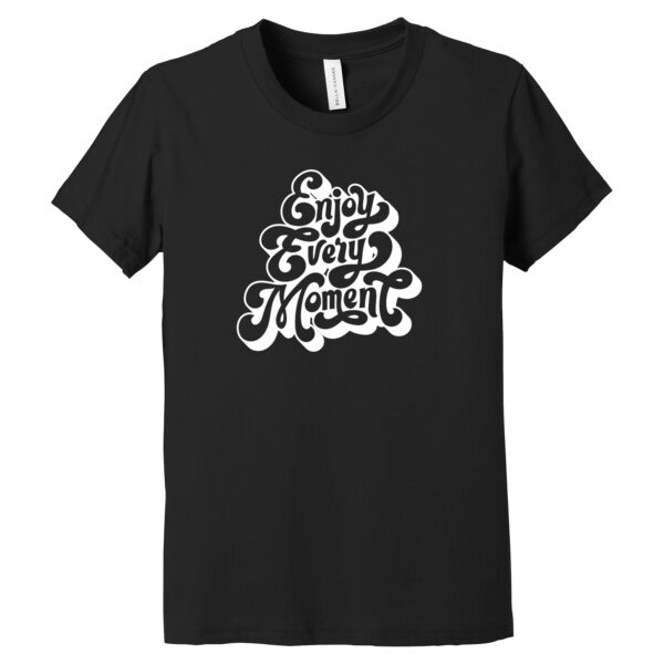 Enjoy Every Moment Black - Youth Jersey Short Sleeve Tee Thumbnail
