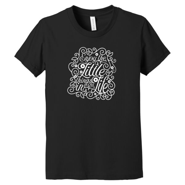 Enjoy The Little Things - Youth Jersey Short Sleeve Tee Thumbnail