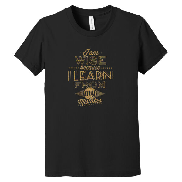 I Am Wise Gold - Youth Jersey Short Sleeve Tee Thumbnail