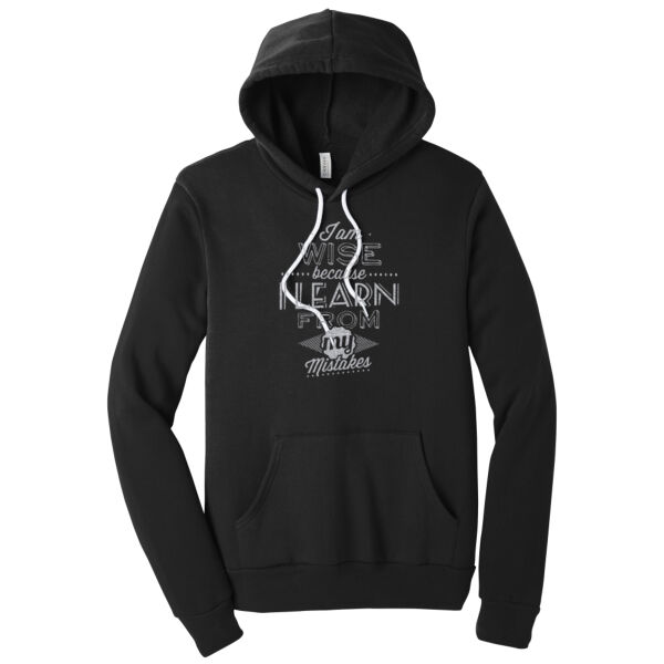 I Am Wise Silver - Unisex Premium Fleece Hooded Sweatshirt Thumbnail