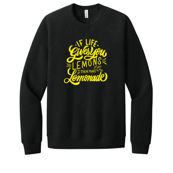 If Life Gives You Lemons - Unisex Premium Fleece Crew Sweatshirt Thumbnail