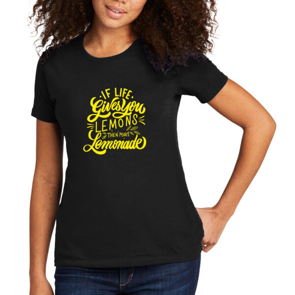 If Life Gives You Lemons - Women's Premium Cotton T-Shirt Thumbnail