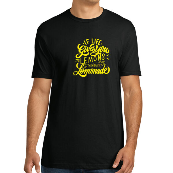 If Life Gives You Lemons - Unisex Premium Cotton T-Shirt Thumbnail