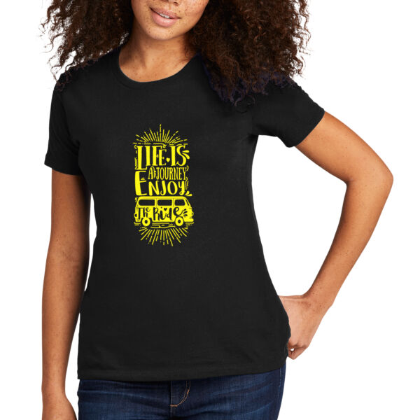 Enjoy The Ride - Women's Premium Cotton T-Shirt Thumbnail
