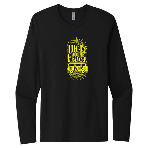 Enjoy The Ride - Unisex Premium Cotton Long Sleeve T-Shirt Thumbnail