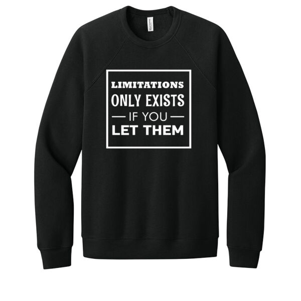 Limitations - Unisex Premium Fleece Crew Sweatshirt Thumbnail
