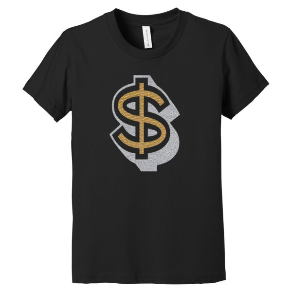 Money Sign - Youth Jersey Short Sleeve Tee Thumbnail