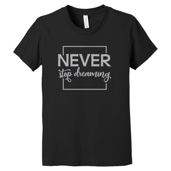 Never Stop Dreaming - Youth Jersey Short Sleeve Tee Thumbnail