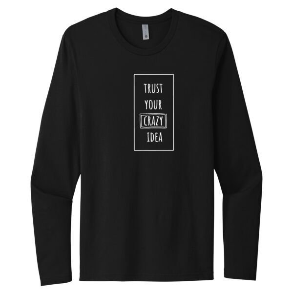 Trust Your Idea - Unisex Premium Cotton Long Sleeve T-Shirt Thumbnail