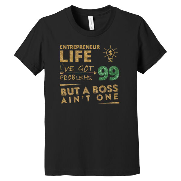 99 Problems Gold - Youth Jersey Short Sleeve Tee Thumbnail