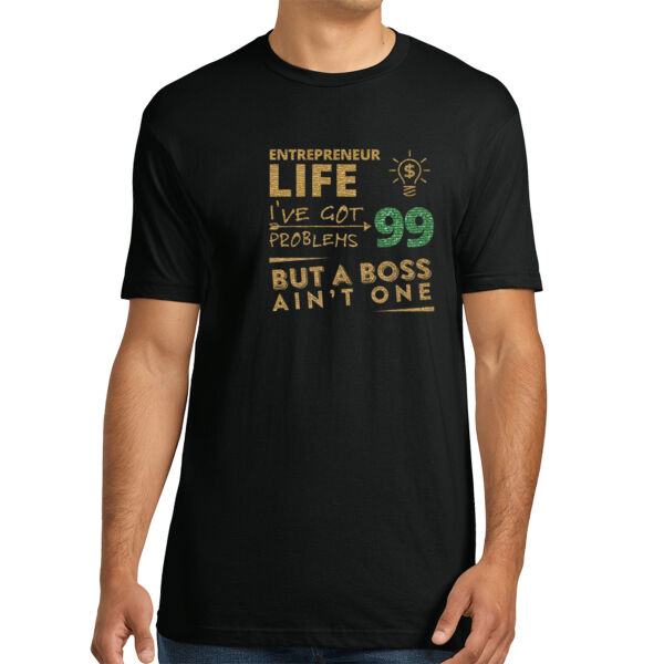 99 Problems Gold - Unisex Premium Cotton T-Shirt Thumbnail