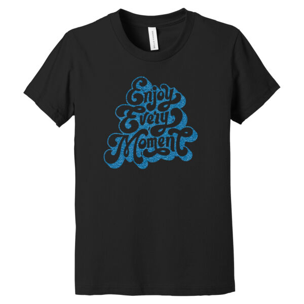 Enjoy Every Moment Blue - Youth Jersey Short Sleeve Tee Thumbnail