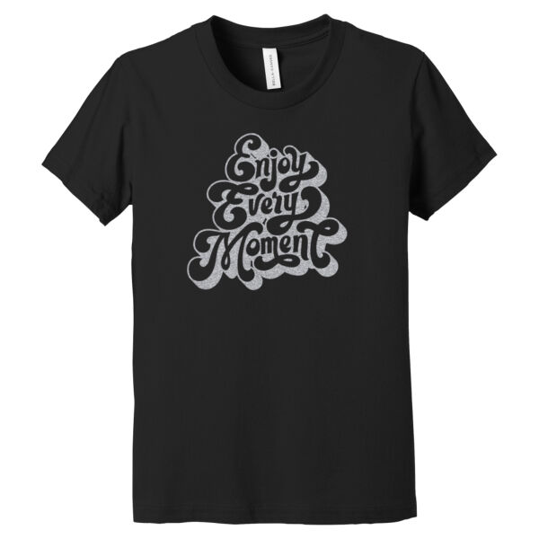 Enjoy Every Moment Silver - Youth Jersey Short Sleeve Tee Thumbnail