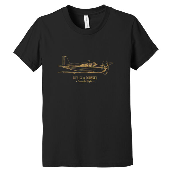Life Is A Journey Gold - Youth Jersey Short Sleeve Tee Thumbnail