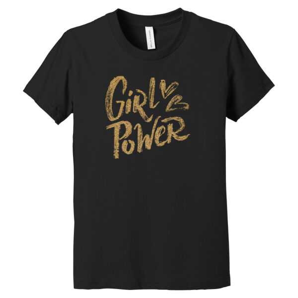 Girl Power Gold - Youth Jersey Short Sleeve Tee Thumbnail
