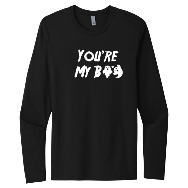 You're My Boo White - Unisex Premium Cotton Long Sleeve T-Shirt Thumbnail