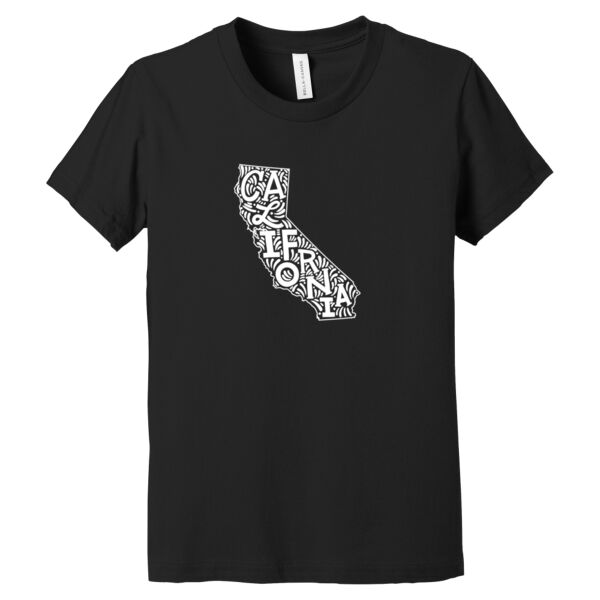 California - Youth Jersey Short Sleeve Tee Thumbnail