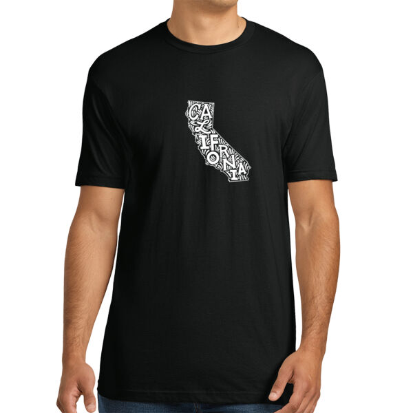 California - Unisex Premium Cotton T-Shirt Thumbnail