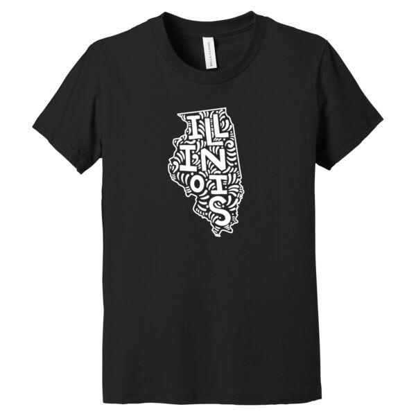 Illinois - Youth Jersey Short Sleeve Tee Thumbnail