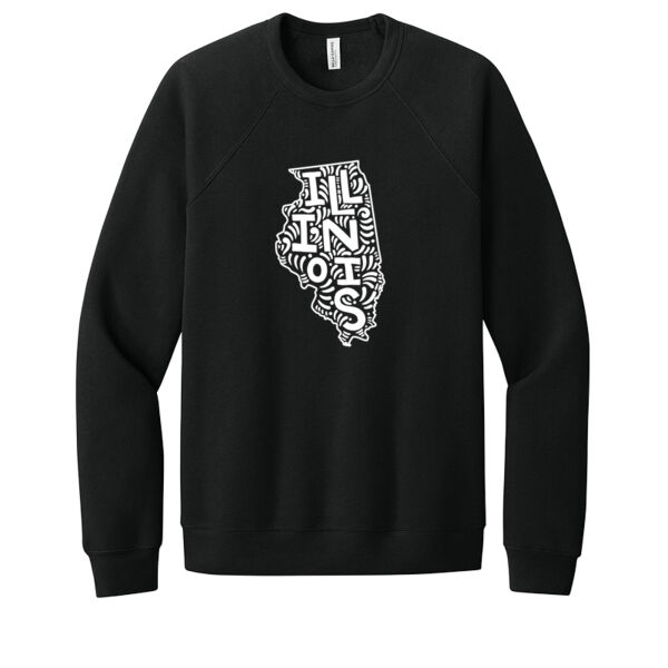 Illinois - Unisex Premium Fleece Crew Sweatshirt Thumbnail