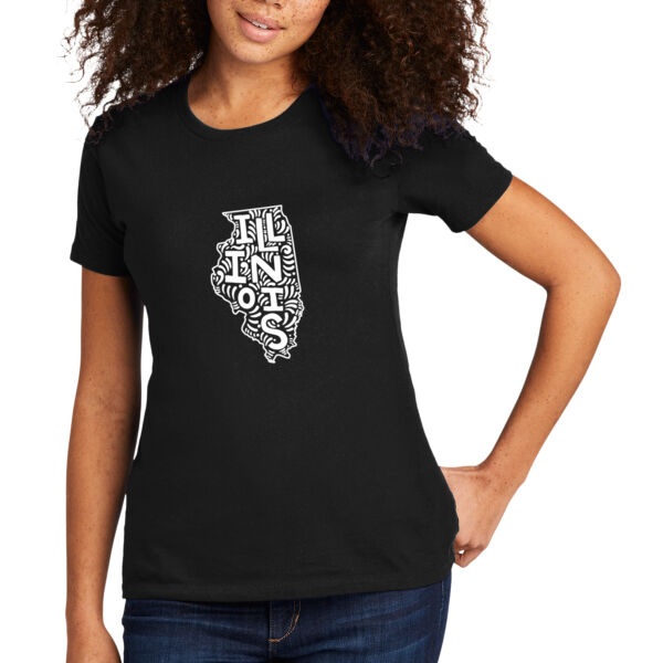 Illinois - Women's Premium Cotton T-Shirt Thumbnail