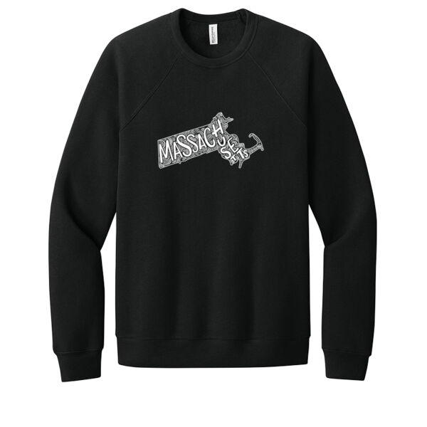 Massachusetts - Unisex Premium Fleece Crew Sweatshirt Thumbnail