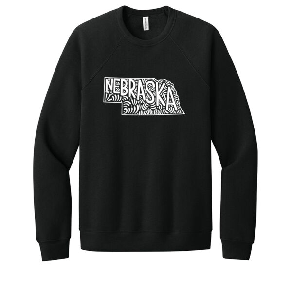 Nebraska - Unisex Premium Fleece Crew Sweatshirt Thumbnail