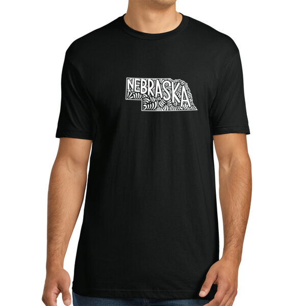 Nebraska - Unisex Premium Cotton T-Shirt Thumbnail