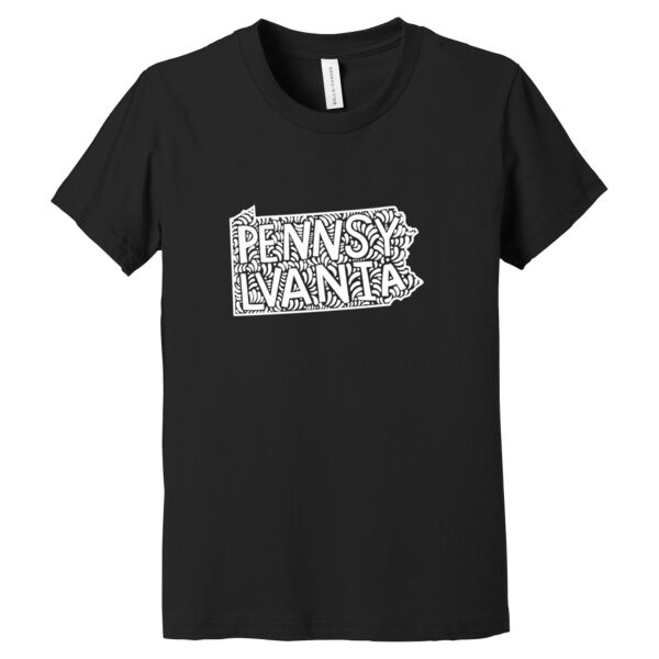 Pennsylvania - Youth Jersey Short Sleeve Tee Thumbnail