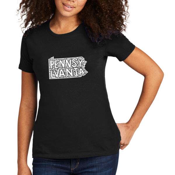 Pennsylvania - Women's Premium Cotton T-Shirt Thumbnail