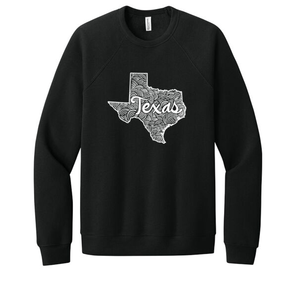 Texas - Unisex Premium Fleece Crew Sweatshirt Thumbnail