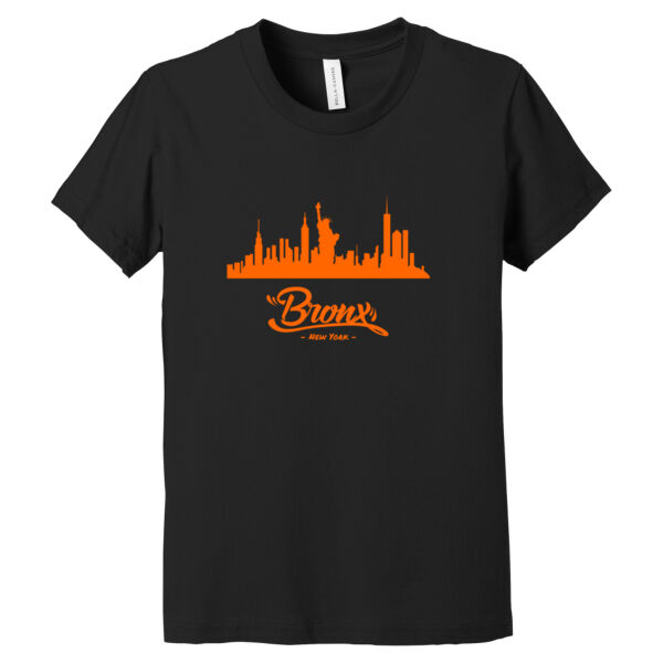 Bronx NY Orange - Youth Jersey Short Sleeve Tee Thumbnail