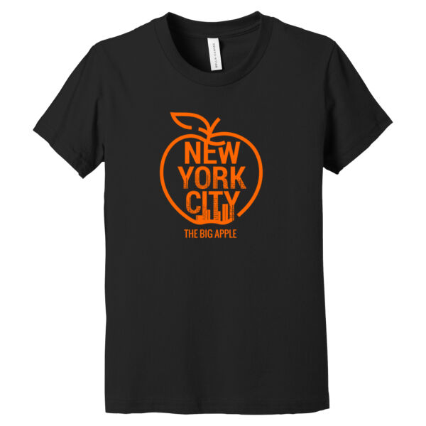 The Big Apple Orange - Youth Jersey Short Sleeve Tee Thumbnail