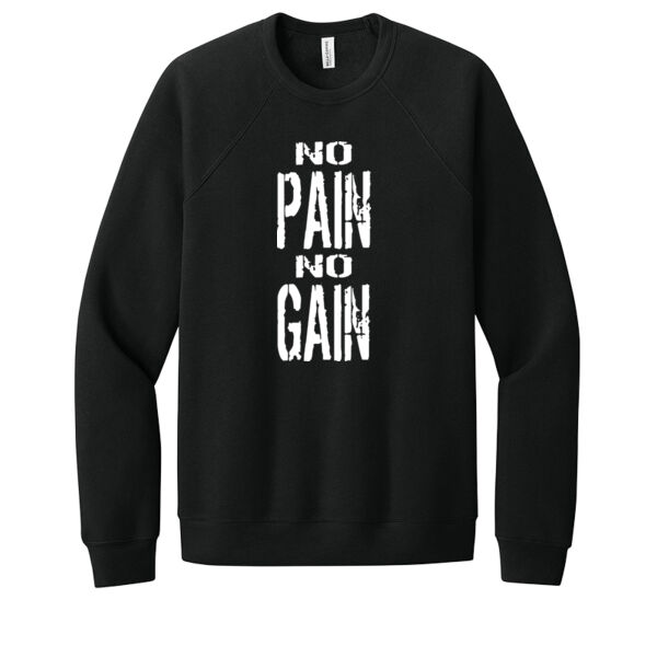 No Pain No Gain - Unisex Premium Fleece Crew Sweatshirt Thumbnail